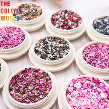 Load image into Gallery viewer, Leopard print Color Chunky Glitter
