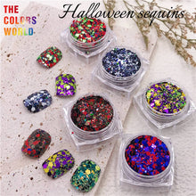 Load image into Gallery viewer, Halloween Colors Chunky Glitter