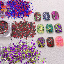 Load image into Gallery viewer, Halloween Colors Chunky Glitter