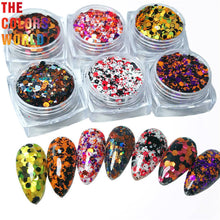Load image into Gallery viewer, HALLOWEEN COLORS GLITTER