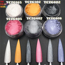 Load image into Gallery viewer, TCT-618 Pearlescent Pigment Powder Nail Art Decoration Nails Gel Manicure ネイル Makeup Eyeshadow Eyeliner DIY Festival Accessories
