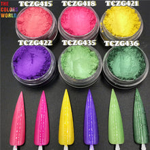 Load image into Gallery viewer, TCT-618 Pearlescent Pigment Powder Nail Art Decoration Nails Gel Manicure ネイル Makeup Eyeshadow Eyeliner DIY Festival Accessories