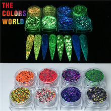 Load image into Gallery viewer, Glow In Dark Halloween Chunky Glitter