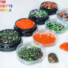 Load image into Gallery viewer, Halloween Mix Nail Glitter