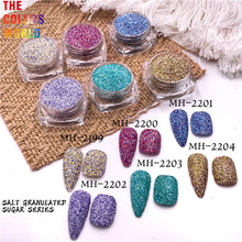 Load image into Gallery viewer, Woolen Fabric Sugar Macaron Color Glitter