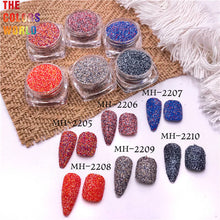 Load image into Gallery viewer, Woolen Fabric Sugar Macaron Color Glitter