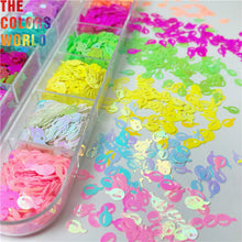 Load image into Gallery viewer, Pearlescent Iridescent Balloon Shape Glitter