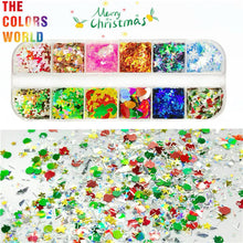 Load image into Gallery viewer, Xmas Colors Glitter