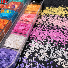 Load image into Gallery viewer, Solvent Resistant Triangle Glitter