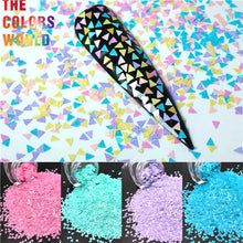 Load image into Gallery viewer, Solvent Resistant Triangle Glitter