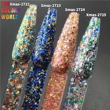 Load image into Gallery viewer, Christmas Nail Glitter Sequins