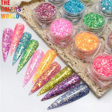 Load image into Gallery viewer, Holographic Irregular Rainbow Sparkle Glitter