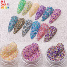 Load image into Gallery viewer, Macaron Candy Color Macaron Scallion Woolly Glitter