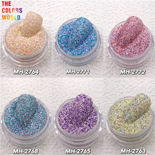 Load image into Gallery viewer, Macaron Candy Color Macaron Scallion Woolly Glitter