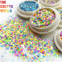 Load image into Gallery viewer, Holographic Iridescent Rainbow chunky