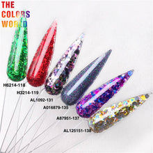 Load image into Gallery viewer, Mix Holographic Laser Nails Glitter