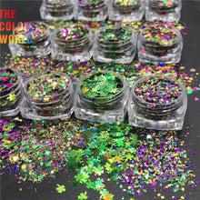 Load image into Gallery viewer, TCT-674 Mardi Gras Color Festival Make Up Glitter For Decoration Christmas Crafts