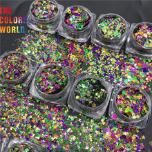 Load image into Gallery viewer, TCT-674 Mardi Gras Color Festival Make Up Glitter For Decoration Christmas Crafts