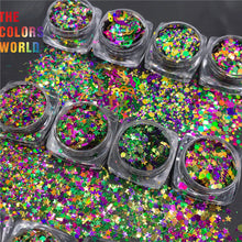 Load image into Gallery viewer, TCT-674 Mardi Gras Color Festival Make Up Glitter For Decoration Christmas Crafts