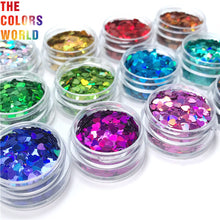 Load image into Gallery viewer, Holographic Heart Valentine's Day Glitter