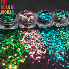 Load image into Gallery viewer, Color Shift Hexagon Glitter