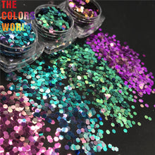 Load image into Gallery viewer, Color Shift Hexagon Glitter