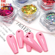 Load image into Gallery viewer, Tail-Heart Shape Valentine's Day Glitter