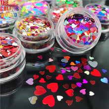 Load image into Gallery viewer, Heart Shape Valentine's Day Glitter