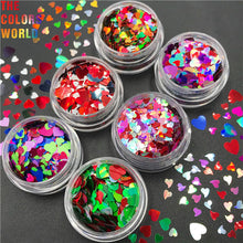 Load image into Gallery viewer, Heart Shape Valentine's Day Glitter