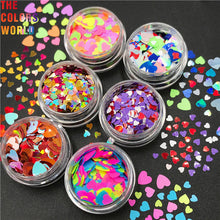 Load image into Gallery viewer, Heart Shape Valentine's Day Glitter