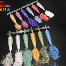 Load image into Gallery viewer, TCT-448 Diamond Magic Mirror Powder Crystal Cosmetics Pigment Resin Nail Accessories