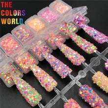 Load image into Gallery viewer, Chunky Nails Glitter