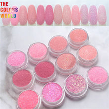 Load image into Gallery viewer, Pink Colors Series Nails And Hair Fine Glitter