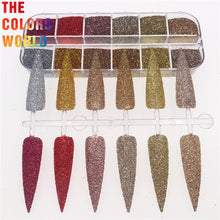 Load image into Gallery viewer, TCT-585 Cosmetic Grade Metallic Luster Nails Glitter ногти дизайн светящиеся uñas Tumbler Crafts Manicure Festival Accessories