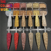 Load image into Gallery viewer, TCT-585 Cosmetic Grade Metallic Luster Nails Glitter ногти дизайн светящиеся uñas Tumbler Crafts Manicure Festival Accessories