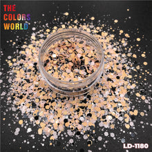 Load image into Gallery viewer, Leopard print Color Chunky Glitter