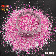 Load image into Gallery viewer, Leopard print Color Chunky Glitter