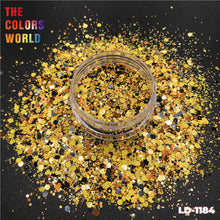 Load image into Gallery viewer, Leopard print Color Chunky Glitter