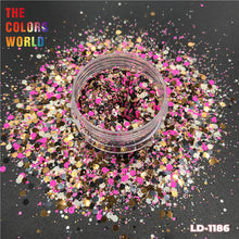 Load image into Gallery viewer, Leopard print Color Chunky Glitter