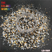 Load image into Gallery viewer, Leopard print Color Chunky Glitter