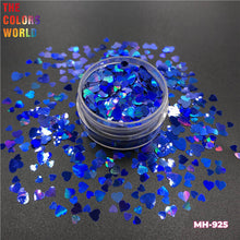 Load image into Gallery viewer, Holographic Heart Shape Valentine's Day Glitter