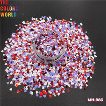 Load image into Gallery viewer, Heart Shape Valentine's Day Glitter