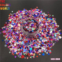 Load image into Gallery viewer, Heart Shape Valentine's Day Glitter