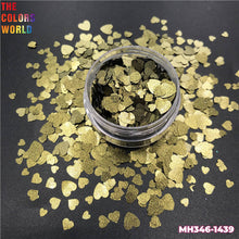 Load image into Gallery viewer, Valentine's Day Heart Glitter Shape