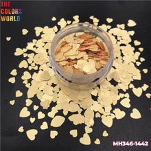 Load image into Gallery viewer, Valentine's Day Heart Glitter Shape