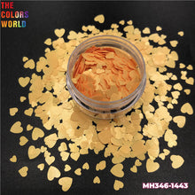 Load image into Gallery viewer, Valentine's Day Heart Glitter Shape