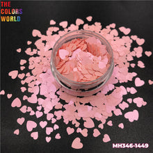 Load image into Gallery viewer, Valentine's Day Heart Glitter Shape