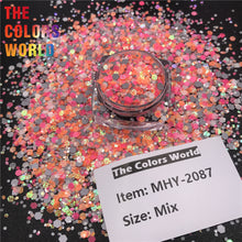 Load image into Gallery viewer, TCT-599 Reflective Flash Glow In Dark Glitter Chunky Nails Glitter Luminous Nail Decoration Crafts Manicure Festival Accessories