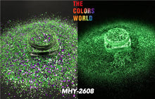Load image into Gallery viewer, Glow In Dark Halloween Chunky Glitter