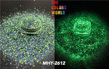 Load image into Gallery viewer, Glow In Dark Halloween Chunky Glitter
